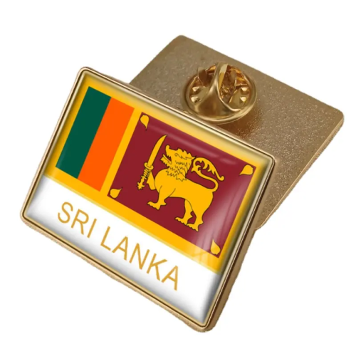AOF SRI LANKA FLAG PIN